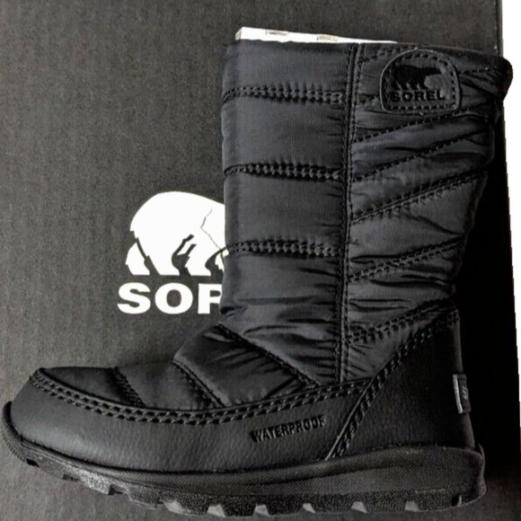 Sorel Other - Sorel CHILDREN'S WHITN EY MID Boot Waterproof Girls Toddler Black Winter…